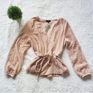 NWT J. Crew | Velvet Top